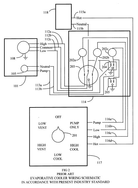 swamp cooler wiring schematic